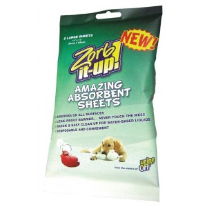 Zorb-It-Up! Liquid to Solid Absorbent Sheets 2pk | Bio Pro Cleaning Products