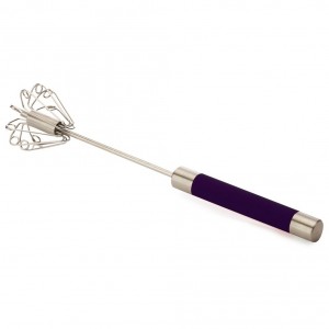 Push Rotary Whisk 25cm | Kitchen  | One Handed