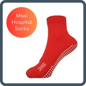 Maxi Hospital Grip Socks | Anti Slip Grip Socks | NEW PRODUCTS
